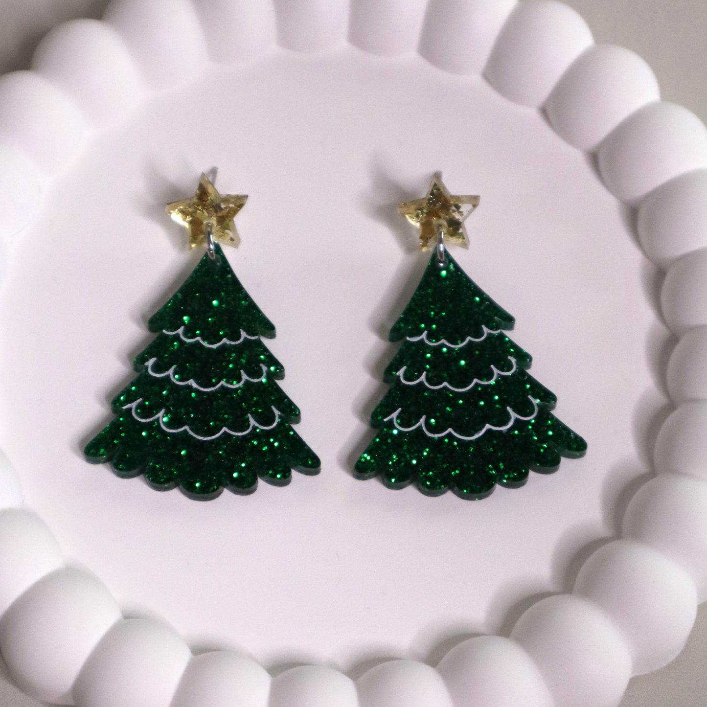 Christmas Tree Earrings