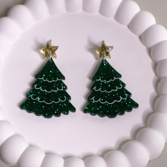 Christmas Tree Earrings
