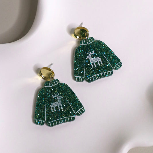Ugly Sweater Earrings
