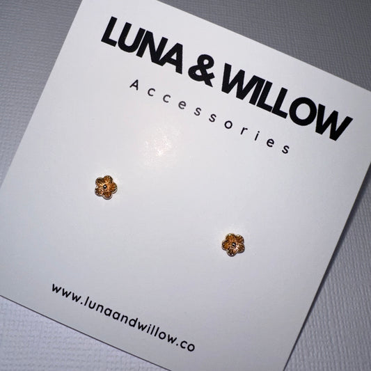 Floral Studs